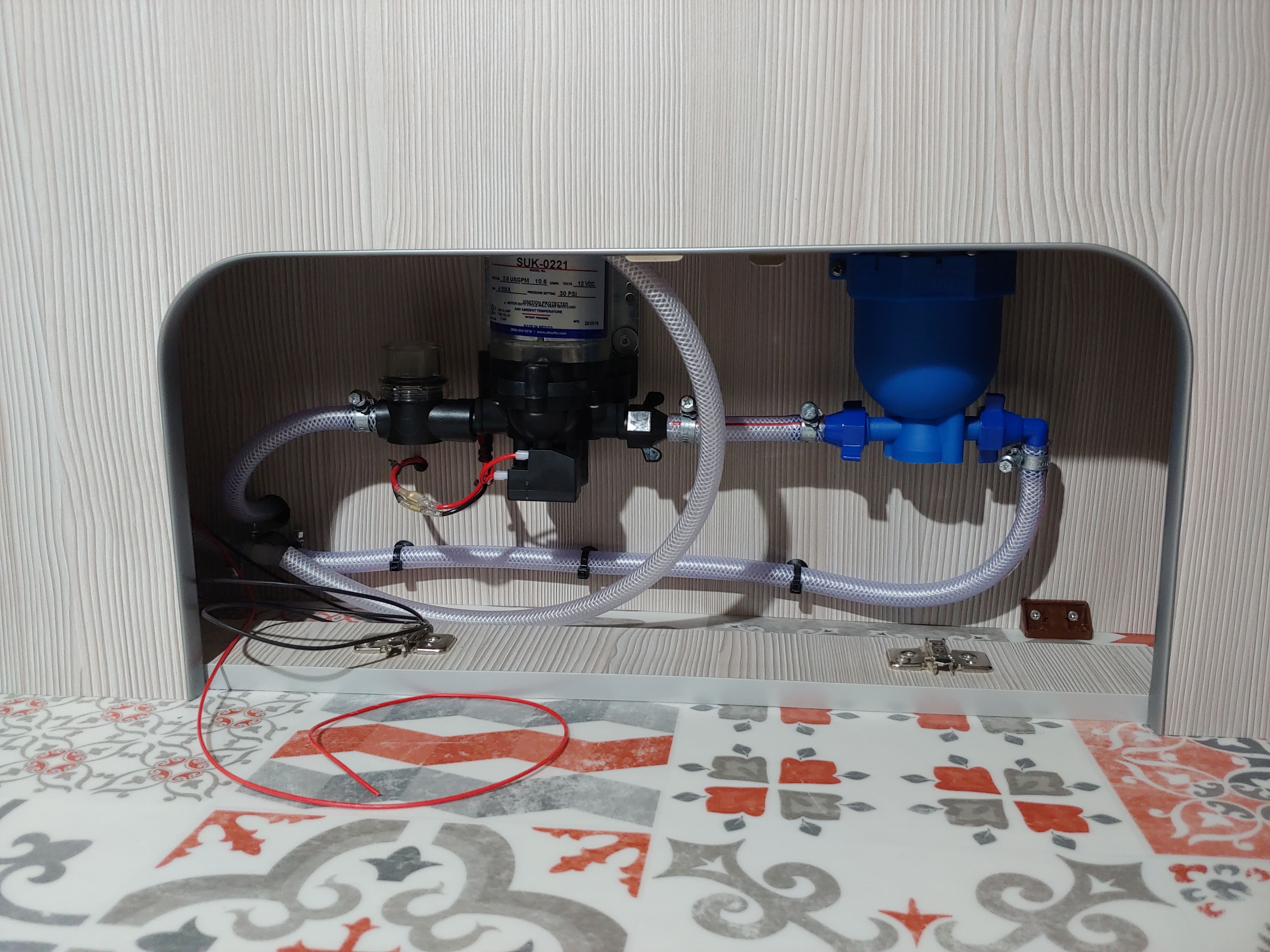 Instalación deposito de agua para camper Cultura Camper