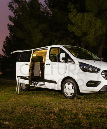 Ford transit Custom con calefacción estacionaría